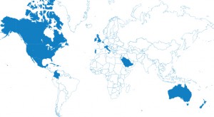 rocky's vendors - world map